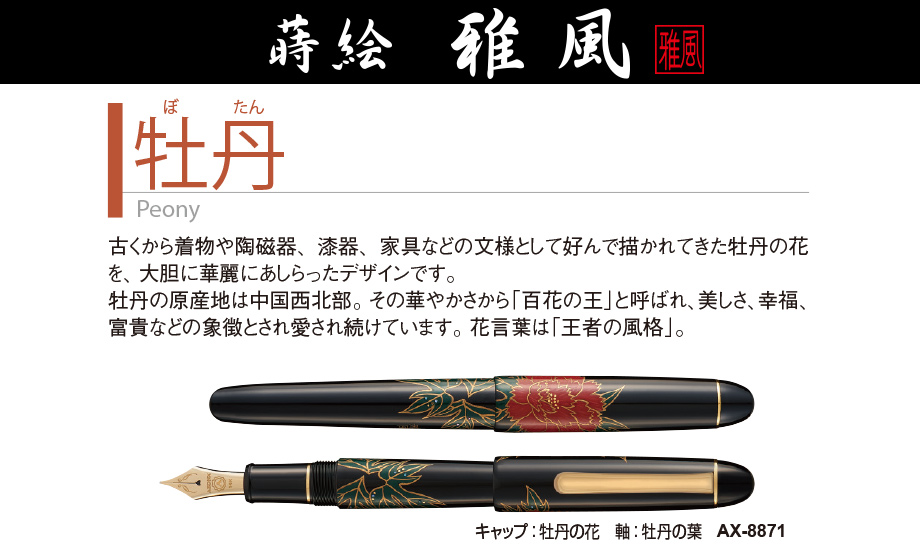 未使用　昭和、レトロ　花柄　万年筆 7本セット ペン先18K.14K 未使用 昭和、レトロ 花柄 万年筆 7本セット ペン先18K.14K 未使用
